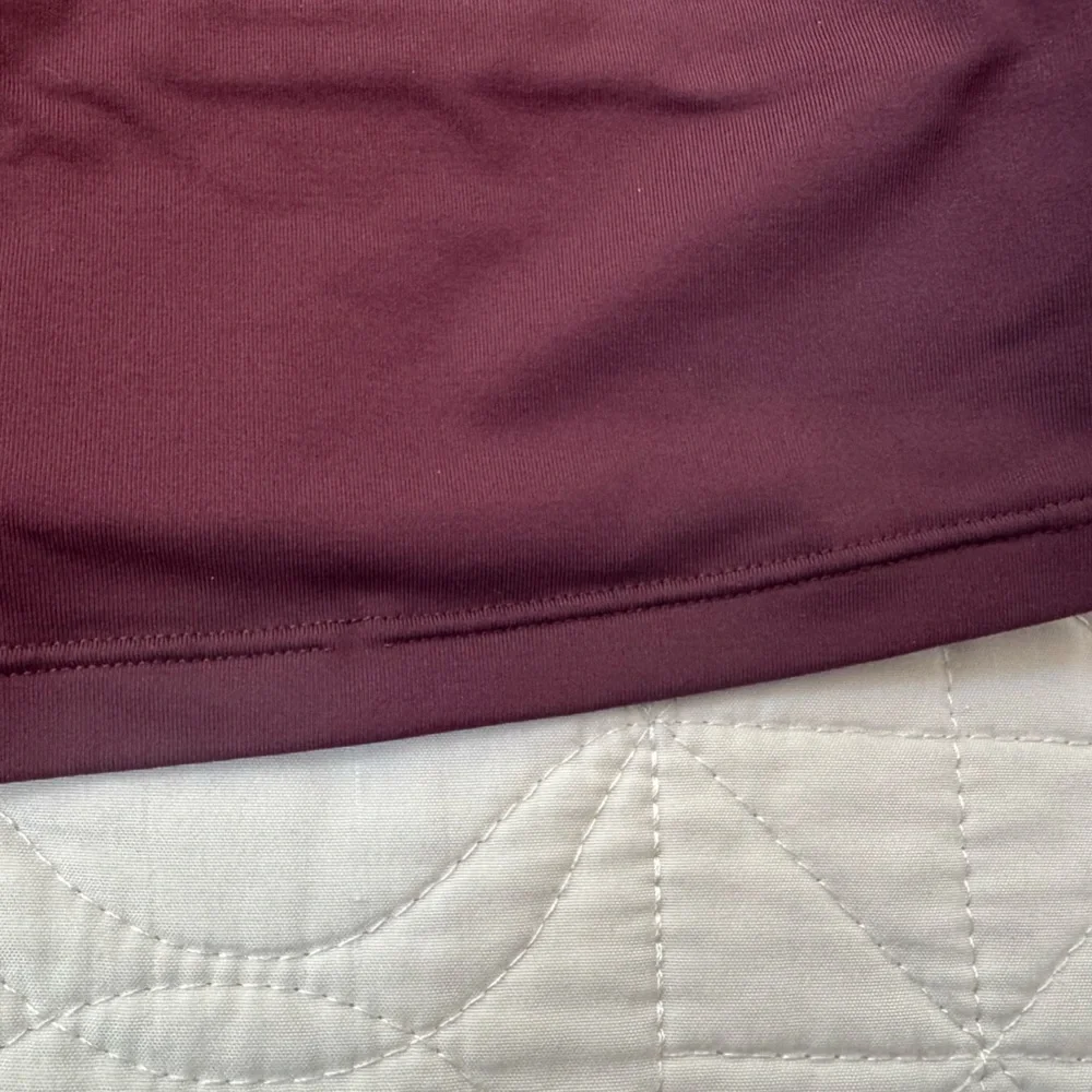 Athleta Maroon Criss-Cross Back Bra